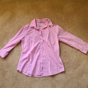 Haberdashery by JCrew Pink Button-Down Shirt